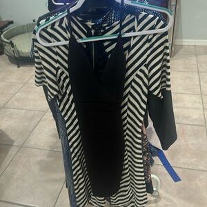 Emerald sundae XXS black mini dress